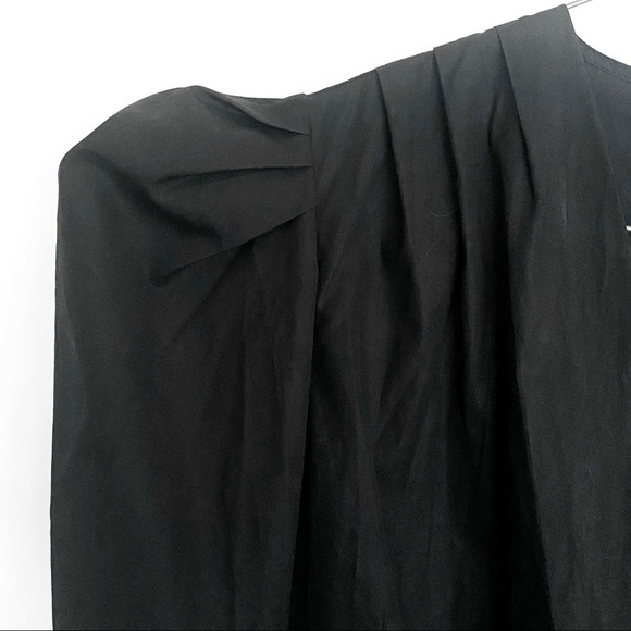 ZEYNEP ARCAY Puff Sleeve Wrap Bodysuit - Picture 7 of 8